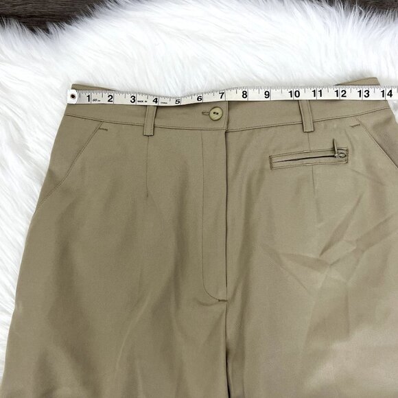 Tail Golf Khaki High Waist Micro Poly Comfort Stretch Athletic Shorts Womens 8 N - Picture 6 of 8